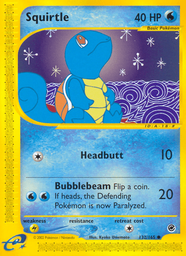 Squirtle, Expedition Base Set 132