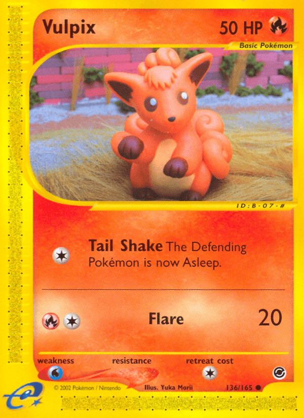 Vulpix, Expedition Base Set 136