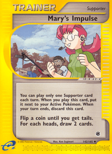 Mary's Impulse, Expedition Base Set 142