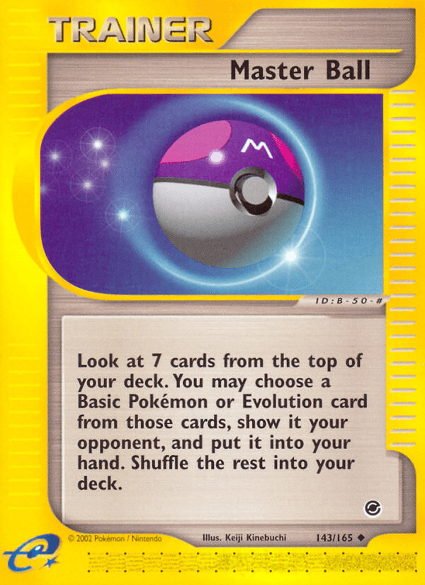 Master Ball, Expedition Base Set 143