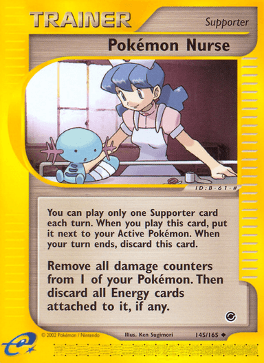 Pokémon Nurse, Expedition Base Set 145