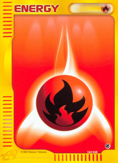 Fire Energy, Expedition Base Set 161