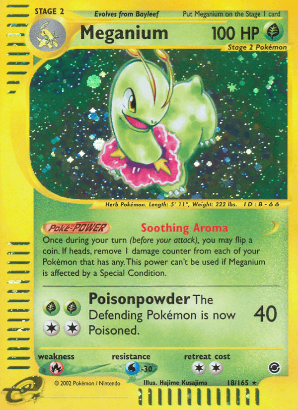 Meganium, Expedition Base Set 18