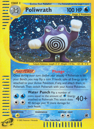 Poliwrath, Expedition Base Set 24