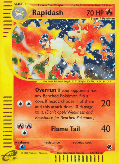 Rapidash, Expedition Base Set 26