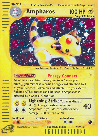 Ampharos, Expedition Base Set 2