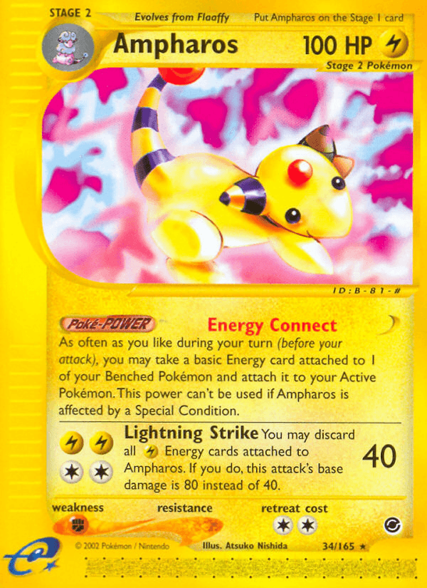 Ampharos, Expedition Base Set 34