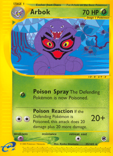 Arbok, Expedition Base Set 35