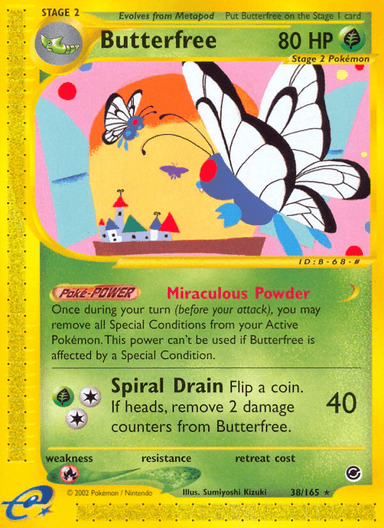 Butterfree, Expedition Base Set 38