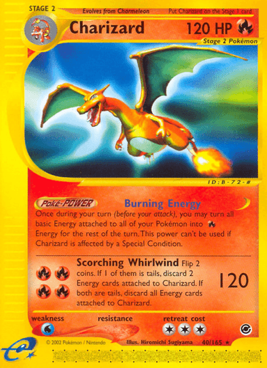Charizard, Expedition Base Set 40
