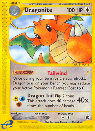 Dragonite, Expedition Base Set 43