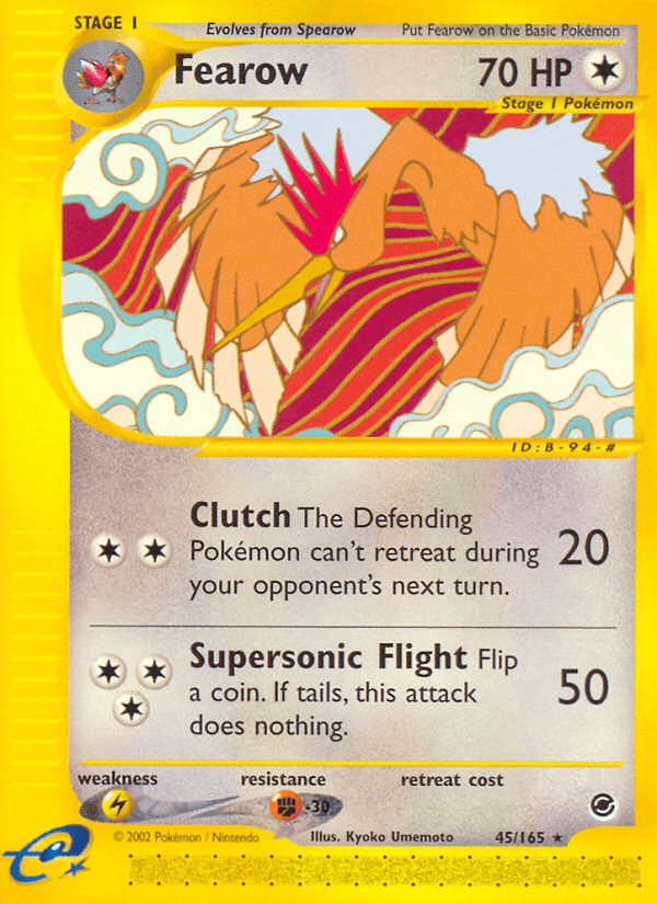 Fearow, Expedition Base Set 45