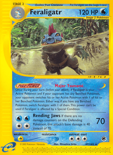 Feraligatr, Expedition Base Set 47