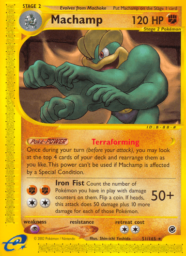 Machamp, Expedition Base Set 51