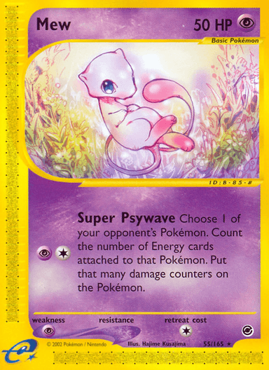 Mew, Expedition Base Set 55