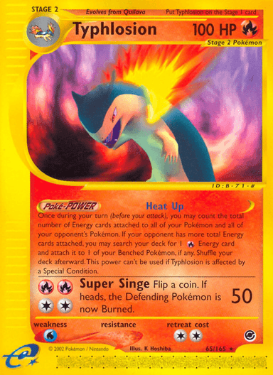 Typhlosion, Expedition Base Set 65