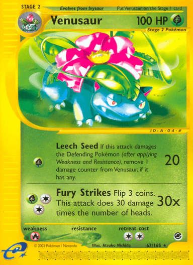 Venusaur, Expedition Base Set 67