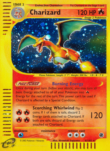 Charizard, Expedition Base Set 6