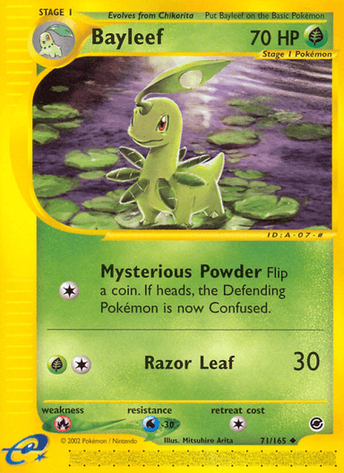 Bayleef, Expedition Base Set 71
