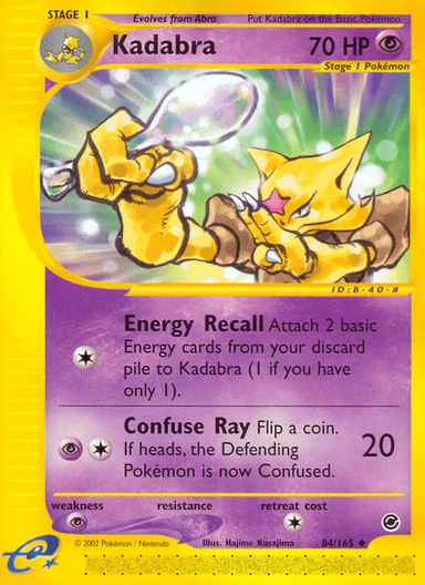 Kadabra, Expedition Base Set 84