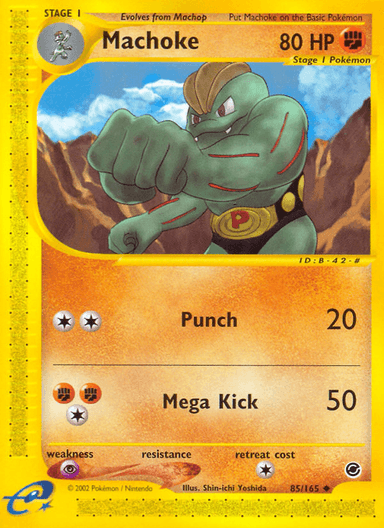 Machoke, Expedition Base Set 85