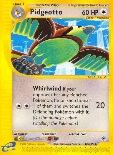 Pidgeotto, Expedition Base Set 88