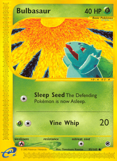 Bulbasaur, Expedition Base Set 95