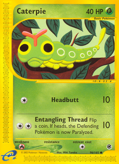 Caterpie, Expedition Base Set 96