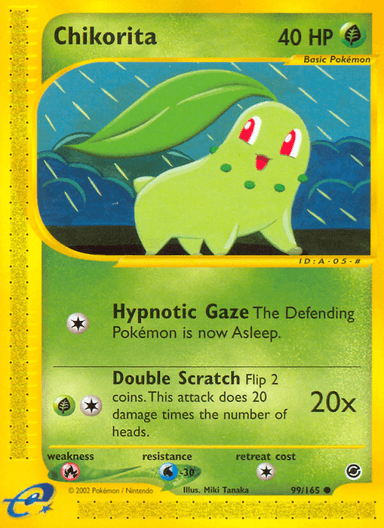 Chikorita, Expedition Base Set 99