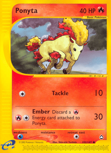 Ponyta, Aquapolis 102