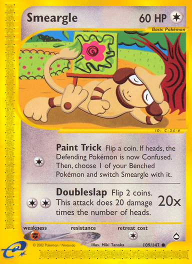 Smeargle, Aquapolis 109