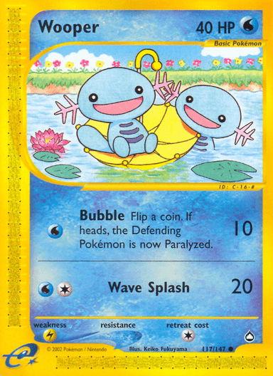Wooper, Aquapolis 117