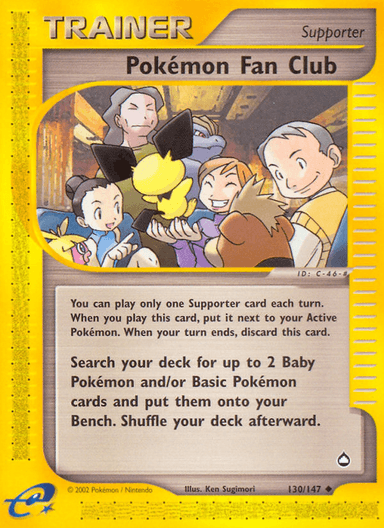Pokémon Fan Club, Aquapolis 130