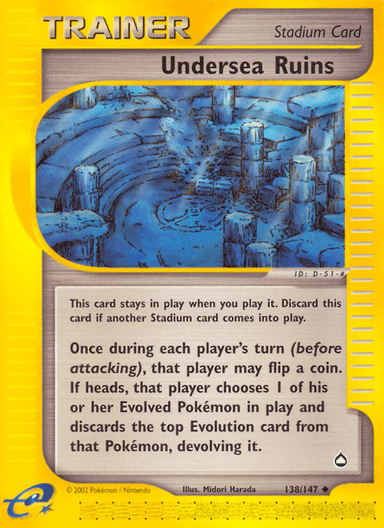 Undersea Ruins, Aquapolis 138