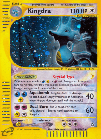 Kingdra, Aquapolis 148