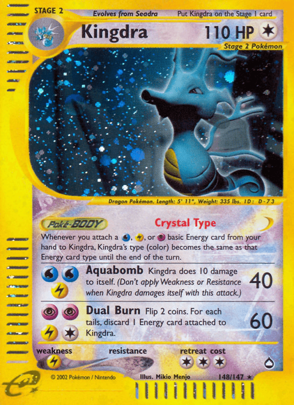 Kingdra, Aquapolis 148