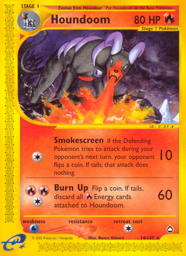 Houndoom, Aquapolis 14