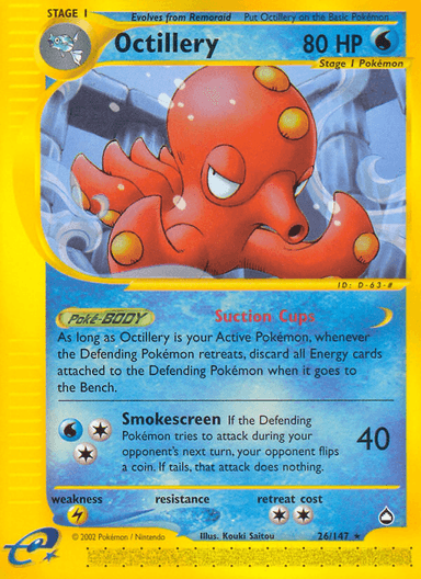 Octillery, Aquapolis 26