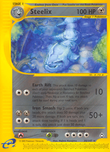 Steelix, Aquapolis 35