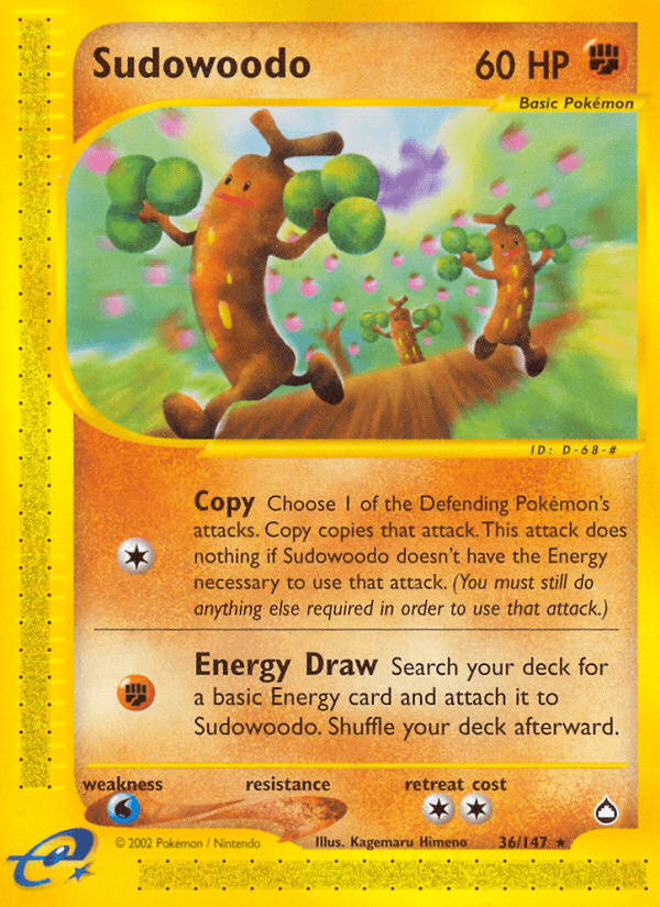 Sudowoodo, Aquapolis 36