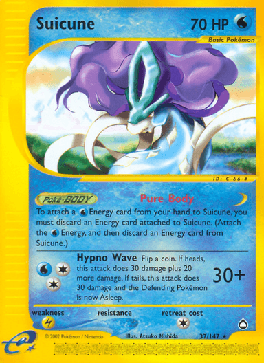 Suicune, Aquapolis 37