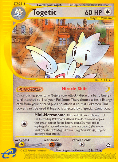 Togetic, Aquapolis 39