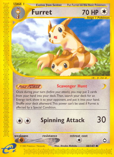 Furret, Aquapolis 48