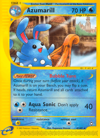 Azumarill, Aquapolis 4