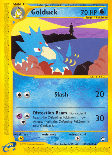 Golduck, Aquapolis 50