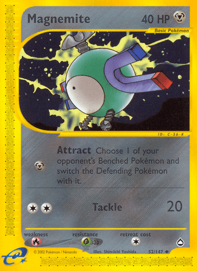 Magnemite, Aquapolis 52