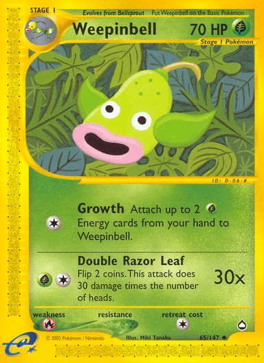 Weepinbell, Aquapolis 65