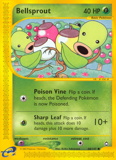 Bellsprout, Aquapolis 68