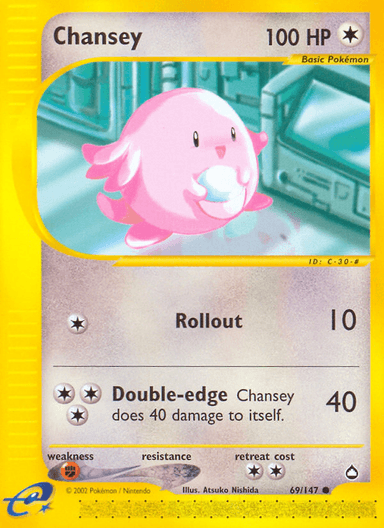 Chansey, Aquapolis 69
