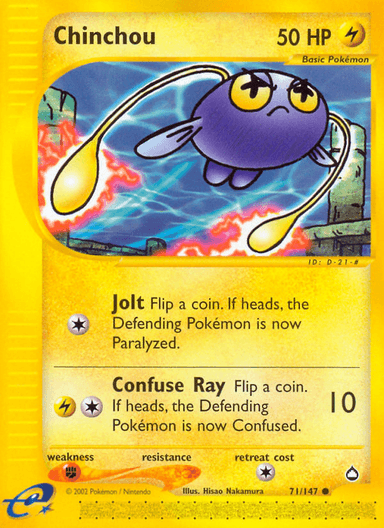Chinchou, Aquapolis 71